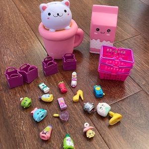 Lot of Shopkins & Squishies